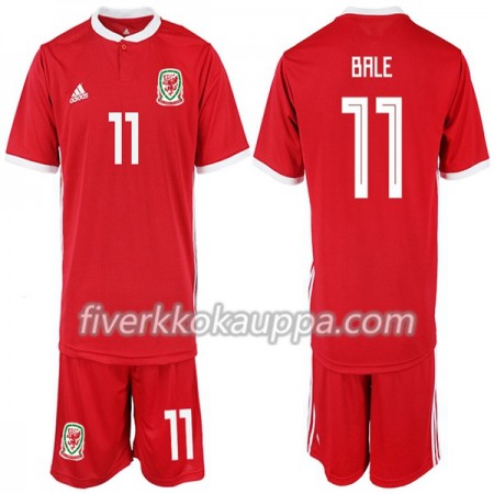Jalkapallo Pelipaidat/Peliasut Wales Bale 11 Lasten Kotipelipaita 2018-2019 Jalkapallo Pelipaidat/Peliasut Wales Bale 11 Lasten Kotipelipaita 2018-2019